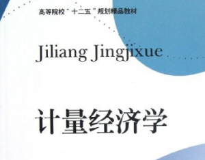 计量经济学 计量经济学